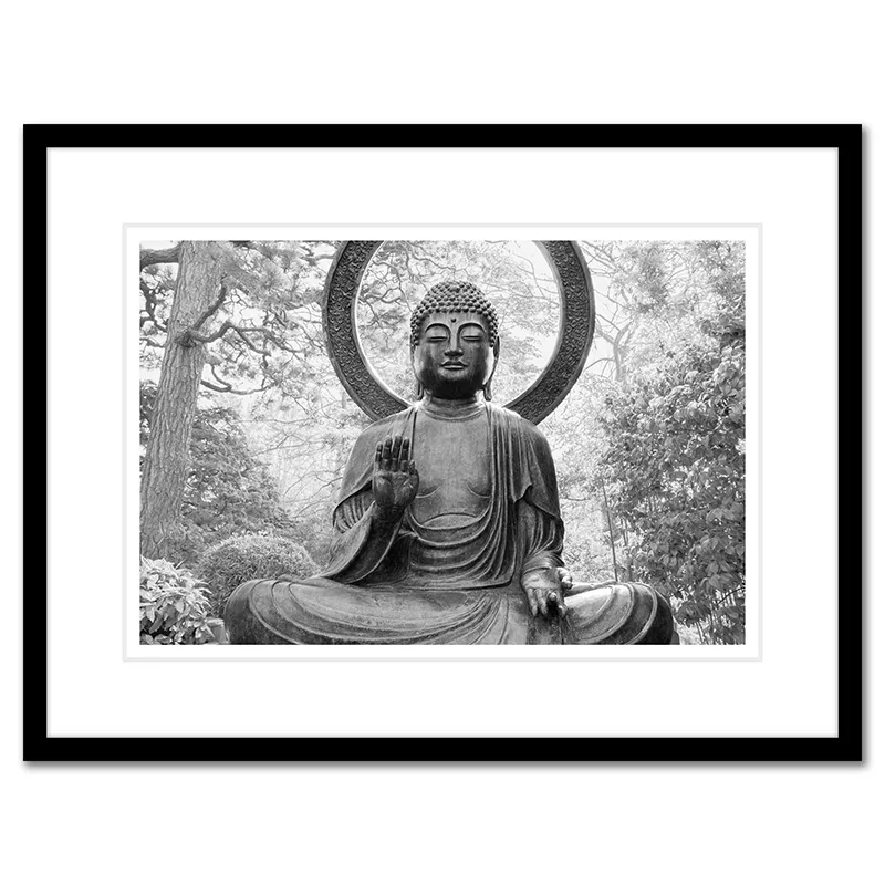 Buddha That Sits Without Shelter